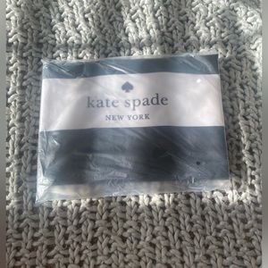 Kate Spade Women’s Large Stripe Canvas Tote - White and Black